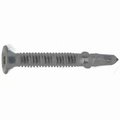 Saberdrive Self-Drilling Screw, #14 x 2 in, Gray Ruspert Steel Flat Head Torx Drive, 47 PK 09739